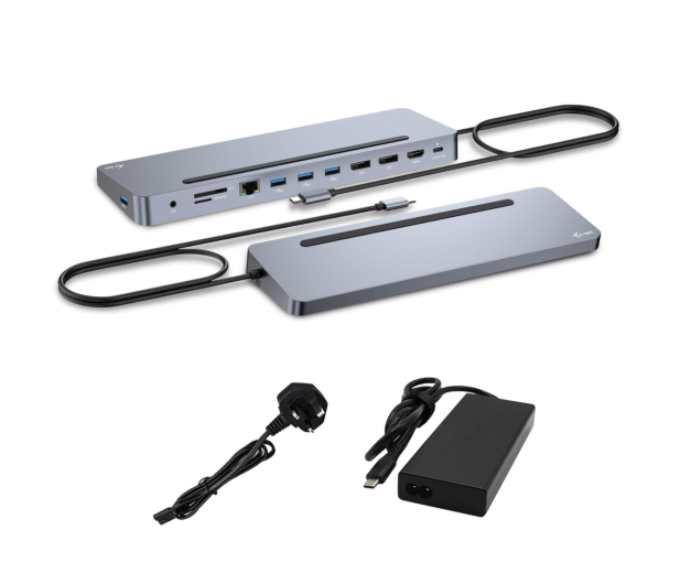 i-tec USB-C - Metal Ergonomic 4K 3x Display Docking Station PD100W - 1196937 - zdjęcie 3